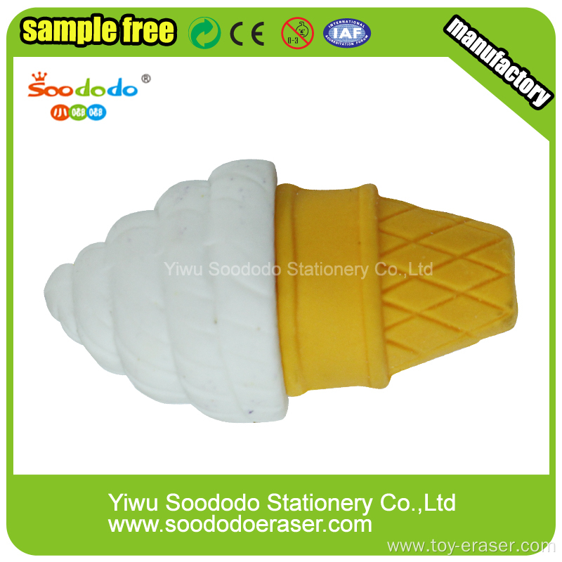 Ice-Cream Cone Shaped Eraser,Eraser Promotion Toy Stationery