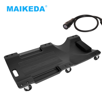 Professional Plastic Mechanics Car Tool Creeper with LED Light for Auto Vehicle Repair
