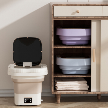 Portable Foldable Mini Washing Machine: Multifunctional Electric Household Appliance for Laundry Clothes