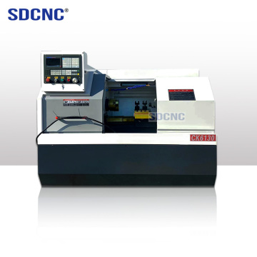 Billiges China kleines automatisches flaches Bett CNC Drehmaschine CK6130
