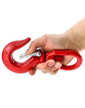 Custom Color Zinc Alloy Swivel Safety Eye Hooks for Lifting and Heavy Industries
