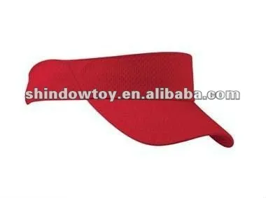 Empty top hat red for sports outdoors