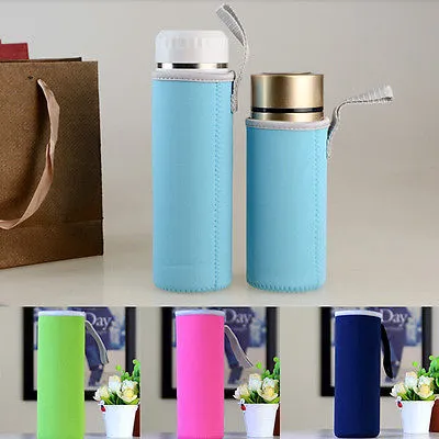 Water Bottle 500 ML Bag With Sport Portable Travel Readily Bottle Drinkware Bottle With The Bag