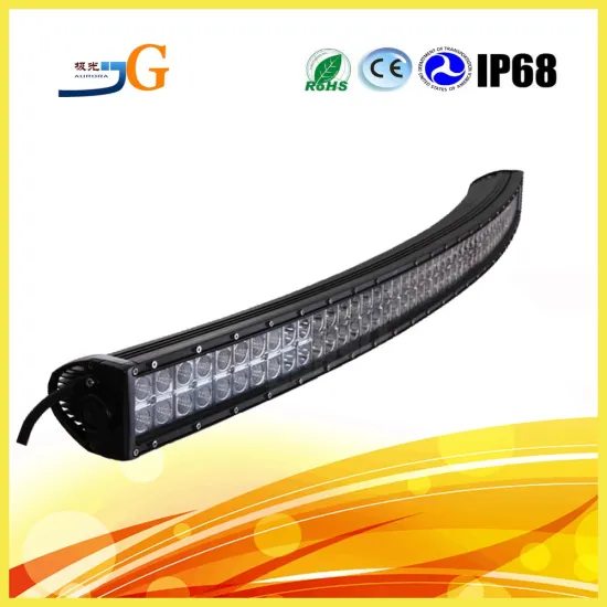 24V Led Driving Light Bar Tractor Truck 51Inch 300W Offroad Curved Ce Rohs Led Light Bar