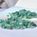 Multi Size Natural Aventurine Chips Bead Tumbled Stone Irregular Shaped Healing Crystal Loose Beads for Home Decoration