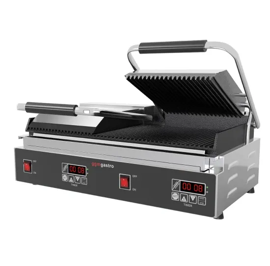 Contact Grill Professionnel Electric Sandwich Maker Griddle Contact Panini Press Grill