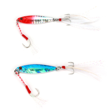 10g Slow Pitch Jigging Lures for Fishing - Gama Factory Metal Jig Lure
