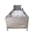 Fruit water bubble washing machine for processing line