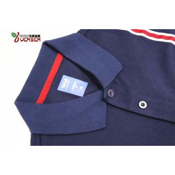 Polo masculino maciço PK com fita na frente