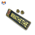 3D Embossed Custom Metal Logo Name Badge