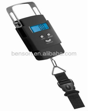 Hot selling BS-HS120 Digital travel luggage scale with belt