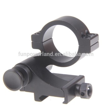 Funpowerland 90 Degree 30mm Flip to Side Picatinny Mount Ring for Magnifier