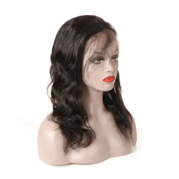 Double Drawn Cuticle Aligned Raw Indian Virgin Hair Unprocessed,Body Wave Human Hair Full Lace Wig , Full Lace Human Hair Wig