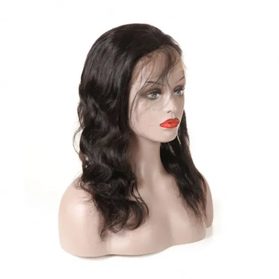 Double Drawn Cuticle Aligned Raw Indian Virgin Hair Unprocessed,Body Wave Human Hair Full Lace Wig , Full Lace Human Hair Wig