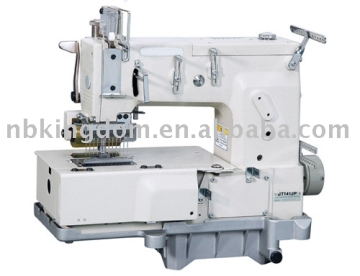 JT1412P 12-Needle Flat-Bed Double Chainstitch Sewing Machine