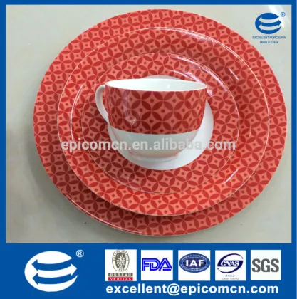 2015 best seller China tableware, party ceramic tableware set, tableware wholesale china supplier