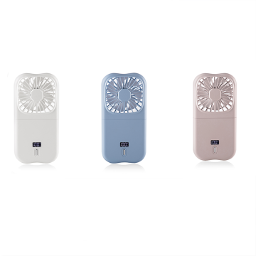 New 4-Wind Speed Multifunctional Portable Handheld Fan with 180° Foldability, Phone Holder, USB Rechargeable & Neck Rope