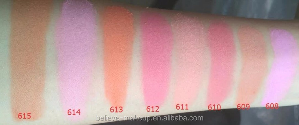 Paleta de blush de 6 cores