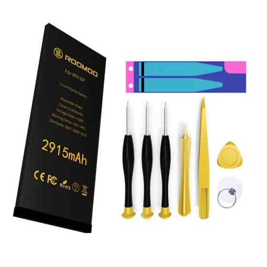 2021 standard capacity lithium battery 2915mAh 3.82V replacement oem original battery for iphone 6P