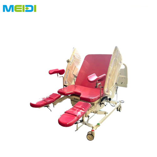 Electric Gynecology Examination Bed with Wheels Obstetrics Gynecology & Birth Control Chair