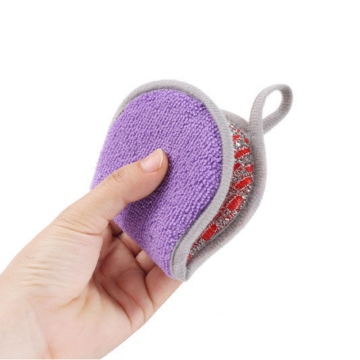 Double Sided Cleaning Sponge Kitchen Wash Dishes Scourer