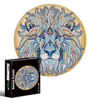 High-Quality 1000 Piece Puzzles: Custom Color Box Game for Adults and Kids