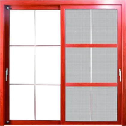 Sliding Door with Anti-theft Diamond Security Net