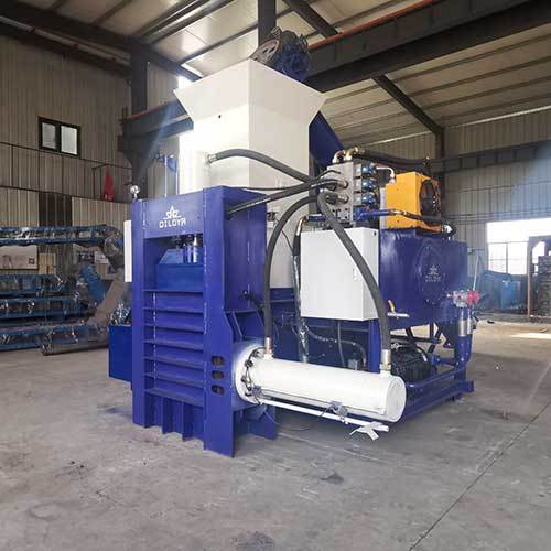 High Quality Rice Husk Baling Machine