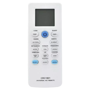 Universal CRC1801 AC -Fernbedienung für verschiedene Marken (Gree, Fujitsu, Midea, Daikin) Klimaanlage