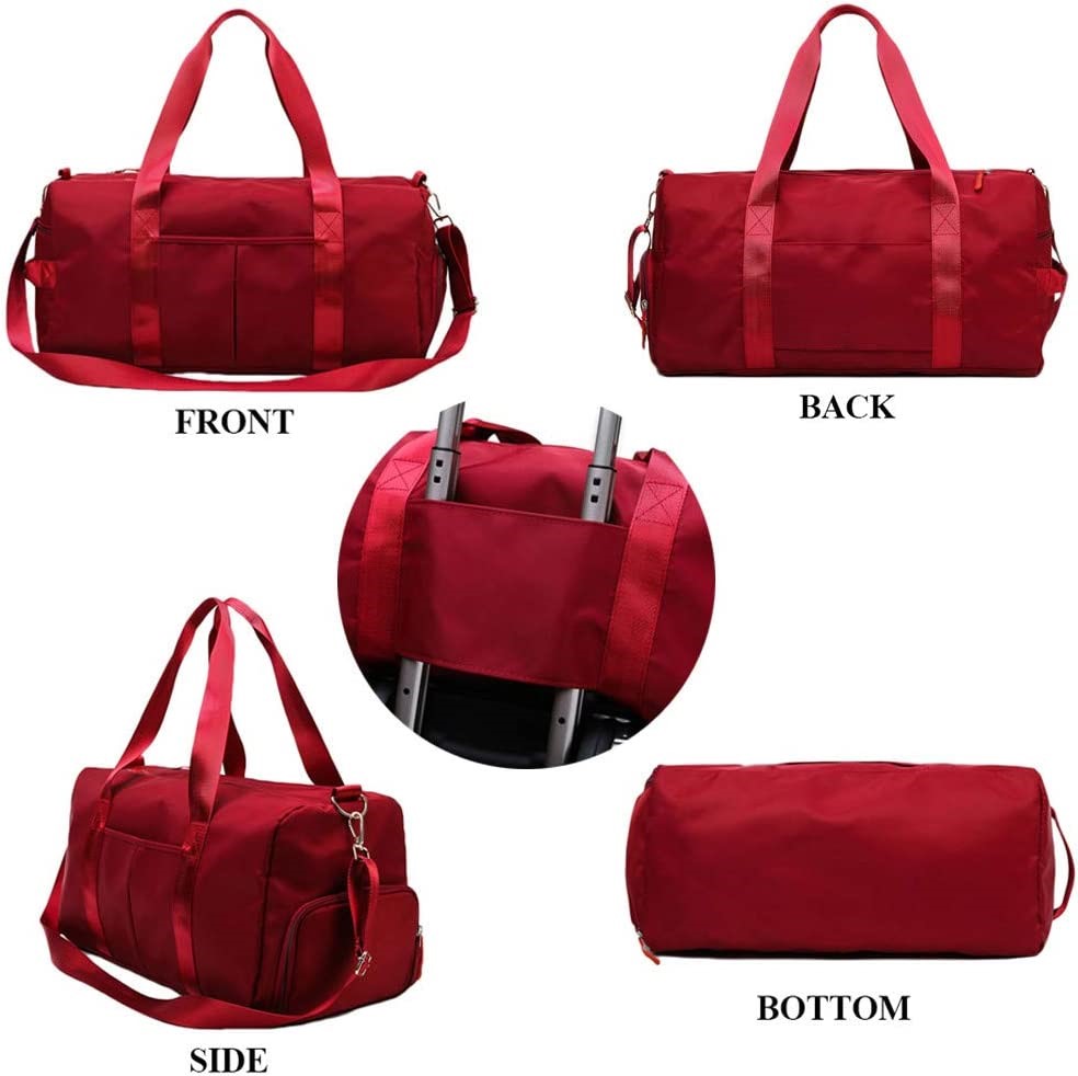 Gym Duffel Bag With Shoe Compartment