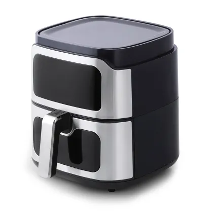 Home kitchen appliances digital smart deep fryer 6.5L electric air fryer oven