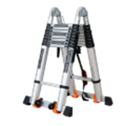 3.8m aluminum aldi step ladder telescopic stairs ladder