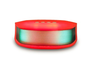 PSS 081 Colorful LED light bluetooth speaker with handsfree ,USB/TF card ,AUX and FM radio function