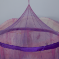 Fuchsia Tie-dyeing Umbrella Mosquito Net Bed