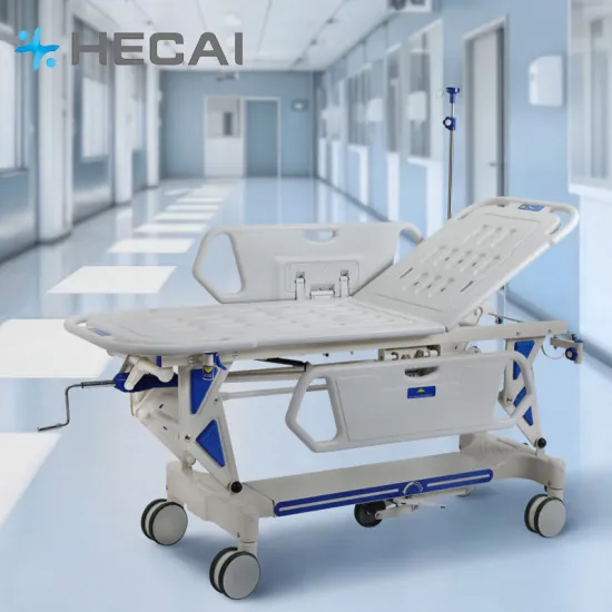Emergency Transport Beds: Hospital Medical Hydraulic Patient Transfer Stretcher Trolleys