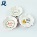 Customization Fine Applique Fruit Ceramic Plate