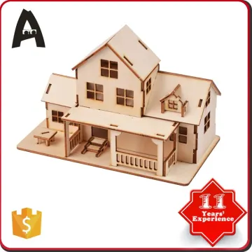 Professional manufacture factory directly wooden puzzle vehicle model