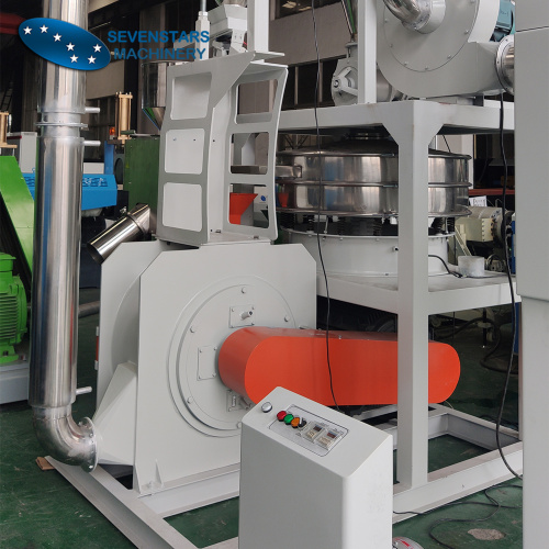 Pulverizador de máquina trituradora de polvo MF600 250kg / h PE