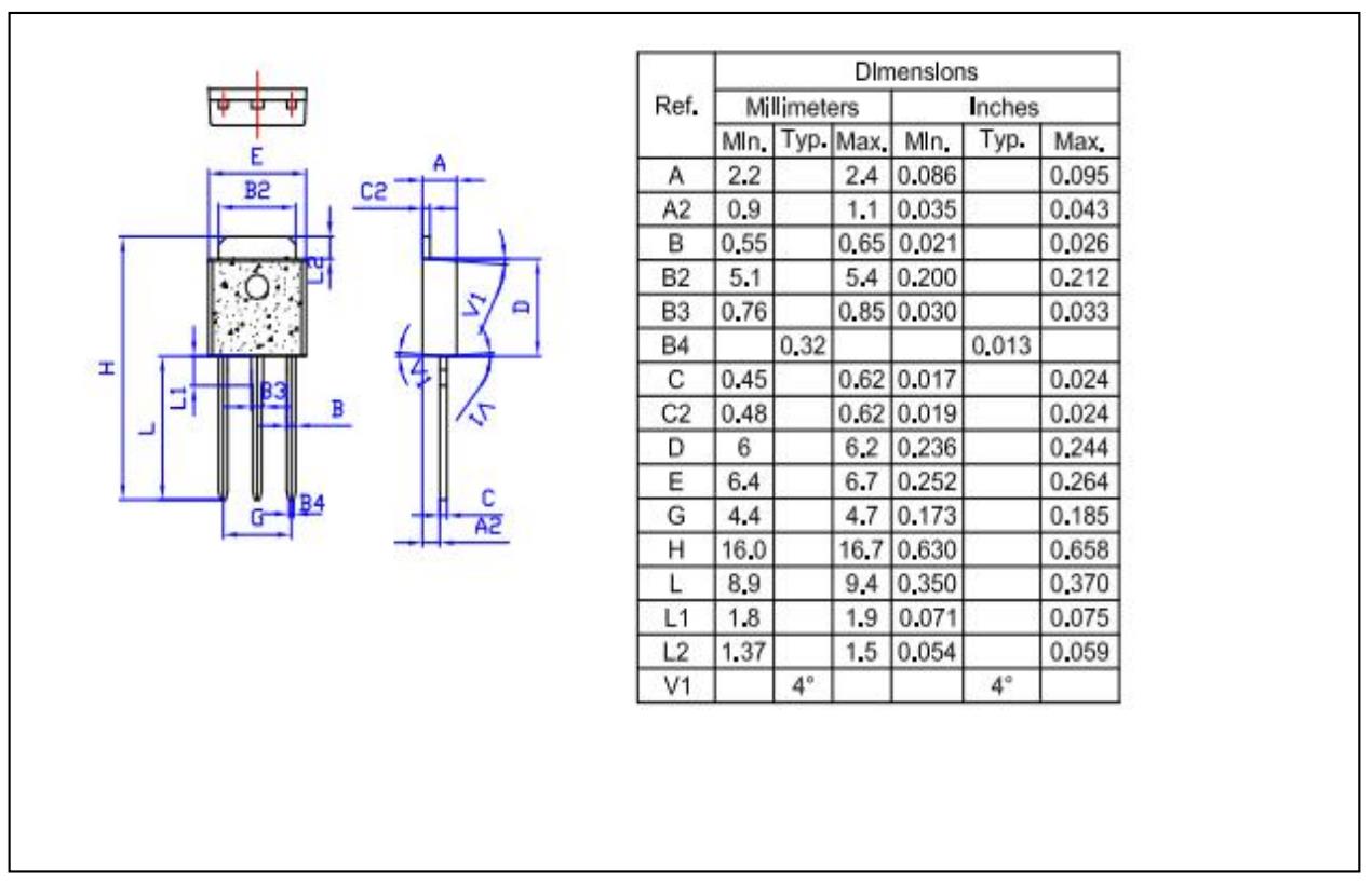 YZPST-BT151U-500C TO-251