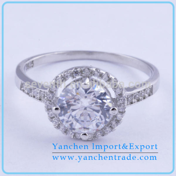 America Most Popular Jewelry Fashion Ring With Big Stone For Love