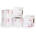 Free sample barcode sticker 58x40 58x60 thermal label