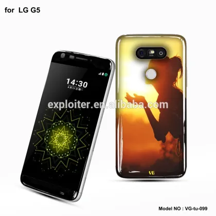 Latest durable protective epoxy design your own cell phone cover for LG G5 phone cover