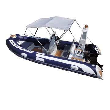 16 ft Hypalon Boat vs Hull Aluminum Rib Boat