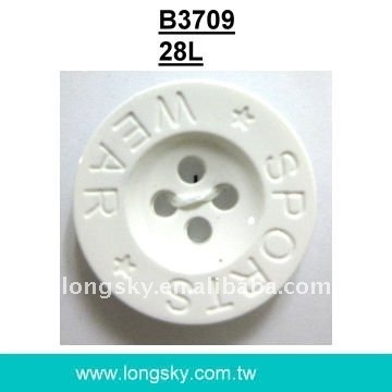 fashion logo sewing button (#B3709-28L)