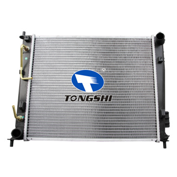 TONGSHI High-efficiency Aluminum Brazed Engine Coolant Radiator for Kia Soul L4 1.6L