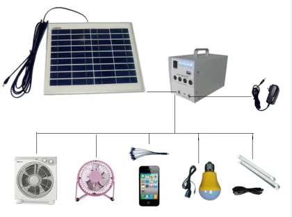 10w rural solar system