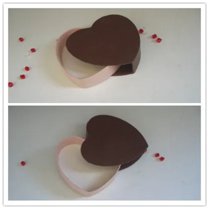 Heart shape chocolate box