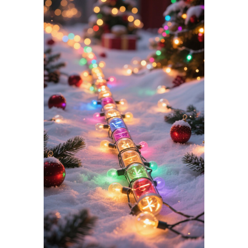 christmas snow globe lantern