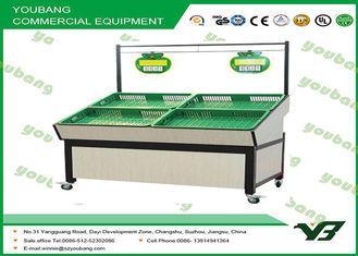 Heavy Duty supermarket fruit and vegetables display rack wi