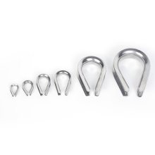 Rope Collars Stainless Steel G411 Wire Rope Thimble Factory